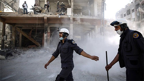 cascos blancos en Siria El Reino Unido dará cobijo a los Cascos Blancos “sacados” de Siria